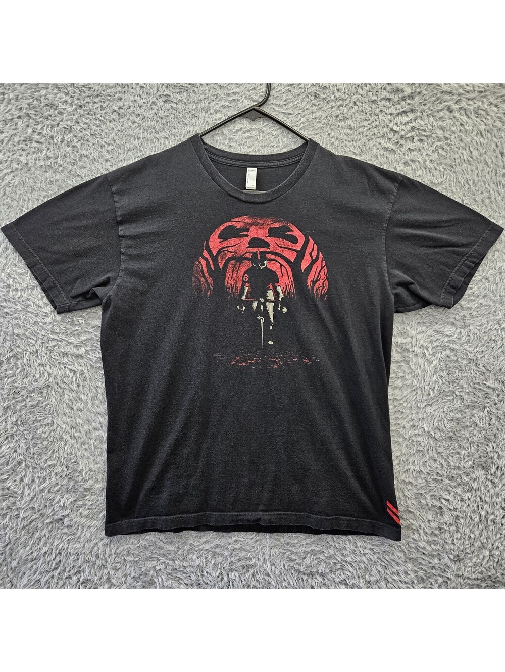 Twin Six Cycling Vintage T Shirt American Apparel XL 100% Combed Cotton Skull